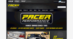 Desktop Screenshot of pacerperformance.com